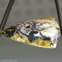 Rare Brecciated Dendritic Botryoidal Tiffany Stone Gemstone Cabochon Hand Crafted By LEXX STONES 56 Carats