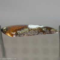 Authentic LEXXITE Psilomelane Plume Moss Agate Agate - Frisby Mine Arizona Gemstone Cabochon Hand Crafted By Lexx Stones 50 Carats