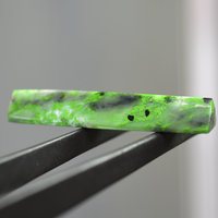 Rare Pre-Embargo Burmese Maw Sit Sit Gemstone Cabochon Hand Crafted by LEXX STONES 23 Carats