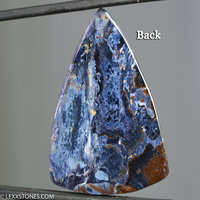 Flashy Rare Chatoyant Namibian Purple Blue Pietersite Gemstone Cabochon Hand Crafted By LEXX STONES 54 Carats