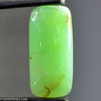 Peruvian Green Opal Cabochon Hand Crafted By Lexx Stones 27 Carats
