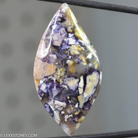 Rare Brecciated Dendritic Tiffany Stone Gemstone Cabochon Hand Crafted By LEXX STONES 55 Carats
