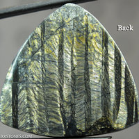 Super Flashy Hypersthene Cabochon Shimmering Schiller Hand Crafted By LEXX STONES 98 Carats