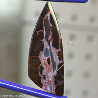 Namibian Red Blue Purple Chaos Pietersite Gemstone Cabochon Hand Crafted By LEXX STONES 68 Carats