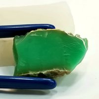 Australian Marlboro Gem Chrysoprase Slab Hand Cut And Polished By LEXX STONES 32 Carats