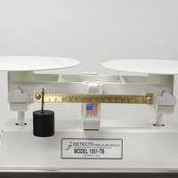 Cardinal Detecto 1001TB 16 lb. Baked Enamel Pro Baker's Scale W/ Scoop-16 oz. x 1/4 oz Graduation