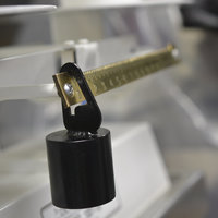 Cardinal Detecto 1001TB 16 lb. Baked Enamel Pro Baker's Scale W/ Scoop-16 oz. x 1/4 oz Graduation