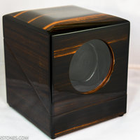 Orbita USA Privee Rx Programmable Single Watch Winder Macassar Ebony New Old Stock