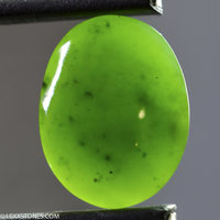 High Grade Siberian Nephrite Jade  Gemstone Cabochon Hand Crafted by LEXX STONES 10 Carats