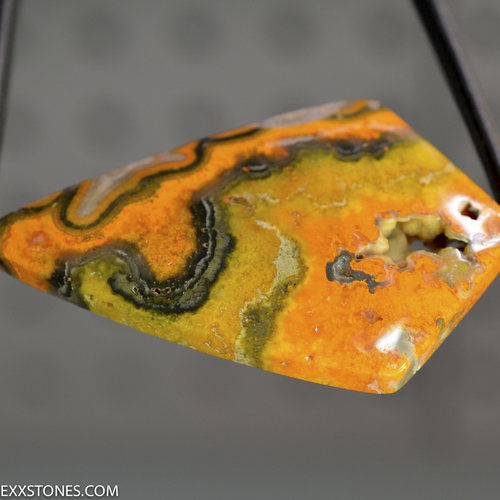 Authentic Botryoidal High Grade Bumble Bee Gemstone Cabochon Hand Crafted By LEXX STONES 87 Carats