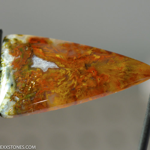 Authentic Indonesian Agate Gemstone Cabochon Hand Crafted By Lexx Stones 57 Carats