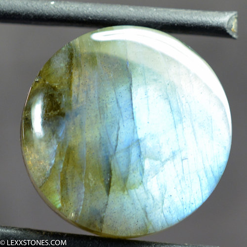 Glowing Blue Madagascar Labradorite Cabochon Shimmering Labradorescence Hand Crafted By LEXX STONES 31 Carats