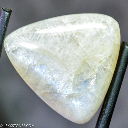 Shimmering Adularescent Tanzanian Blue Moonstone Cabochon Hand Crafted By LEXX STONES 47.5 Carats