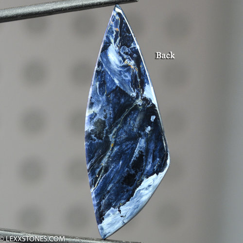 Flashy Chatoyant Namibian Blue Pietersite Gemstone Cabochon Hand Crafted By LEXX STONES 31.5 Carats