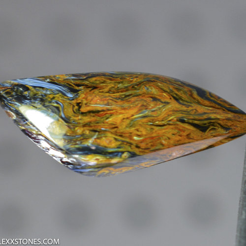 Fiery Namibian Pietersite Gemstone Cabochon Hand Crafted By LEXX STONES 37 Carats