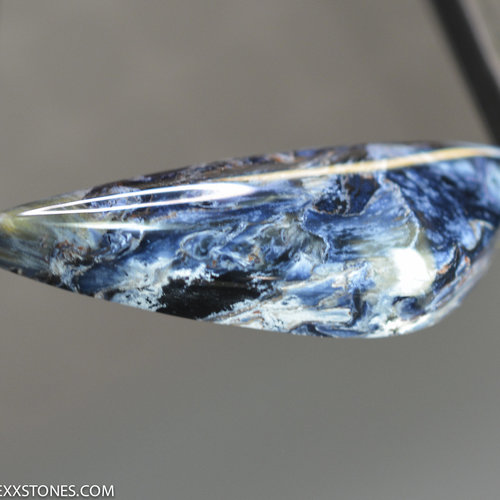 Flashy Chatoyant Namibian Pietersite Gemstone Cabochon Hand Crafted By LEXX STONES 27 Carats