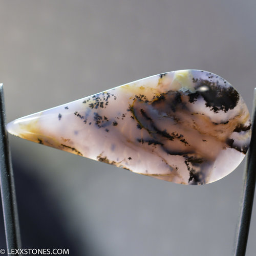 Amethyst Sage Agate Gemstone Cabochon Hand Crafted by LEXX STONES 49 Carats