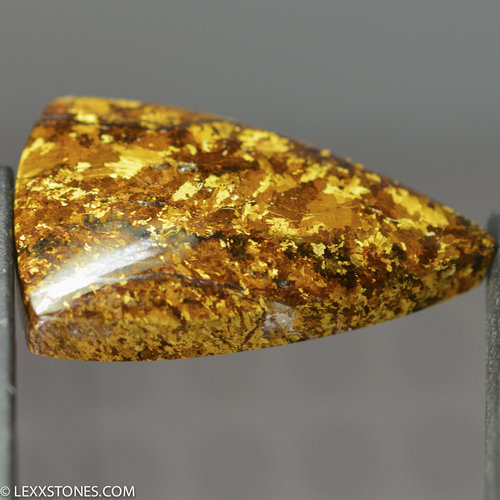 Chatoyant Golden Amphibolite Gemstone Cabochon Hand Cut And Polished By LEXX STONES 55 Carats