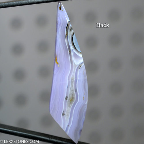 Rare Holley Blue Agate Chalcedony Gemstone Cabochon Hand Crafted By LEXX STONES 50 carats