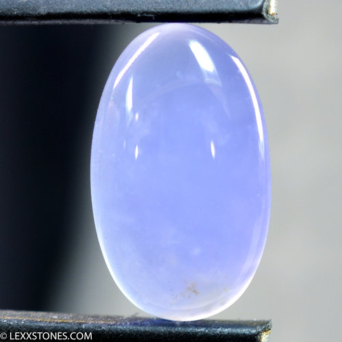 Rare Namibian Gem Blue Otjoruharui Chalcedony Gemstone Cabochon Hand Crafted By LEXX STONES 16 carats