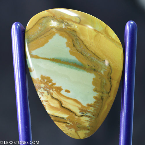 High Grade Scenic Owyhee Picture Jasper Gemstone Cabochon Hand Crafted By LEXX STONES 89 Carats
