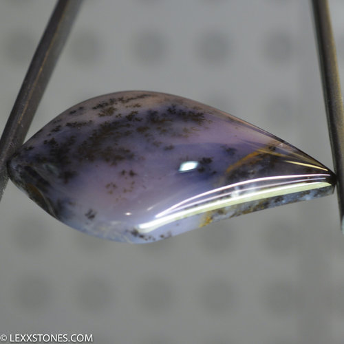 Amethyst Sage Agate Gemstone Cabochon Hand Crafted by LEXX STONES 67Carats