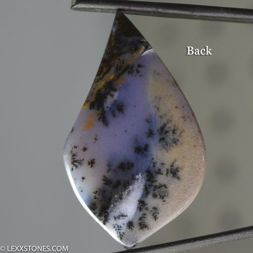 Amethyst Sage Agate Gemstone Cabochon Hand Crafted by LEXX STONES 67Carats
