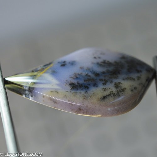 Amethyst Sage Agate Gemstone Cabochon Hand Crafted by LEXX STONES 67Carats