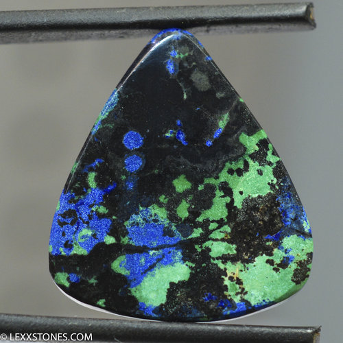 Authentic Old Stock Bisbee Azur-Malachite Chrysocolla Gemstone Cabochon Hand Crafted By Lexx Stones 24 Carats