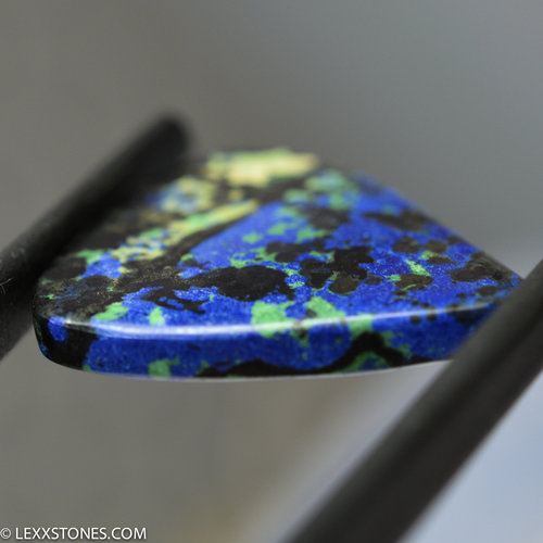 Authentic Old Stock Bisbee Azur-Malachite Chrysocolla Gemstone Cabochon Hand Crafted By Lexx Stones 24 Carats