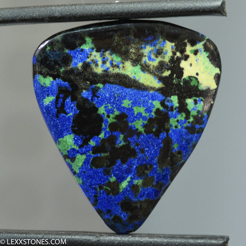 Authentic Old Stock Bisbee Azur-Malachite Chrysocolla Gemstone Cabochon Hand Crafted By Lexx Stones 24 Carats
