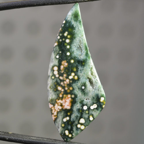 Vintage Ocean Jasper Gemstone Cabochon Hand Crafted By LEXX STONES 42 Carats