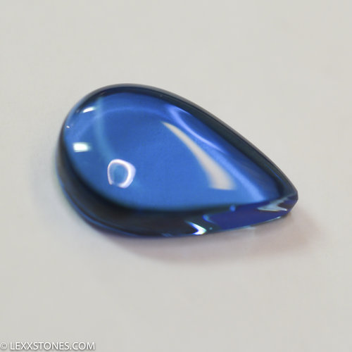 Rare Gem Grade Sapphire Blue Imori Victoria Stone  Cabochon Hand Crafted By LEXX STONES