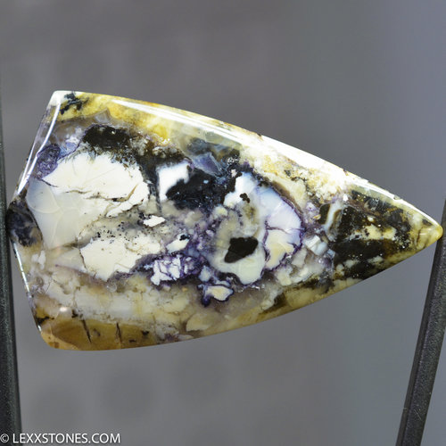 Rare Brecciated Dendritic Botryoidal Tiffany Stone Gemstone Cabochon Hand Crafted By LEXX STONES 56 Carats