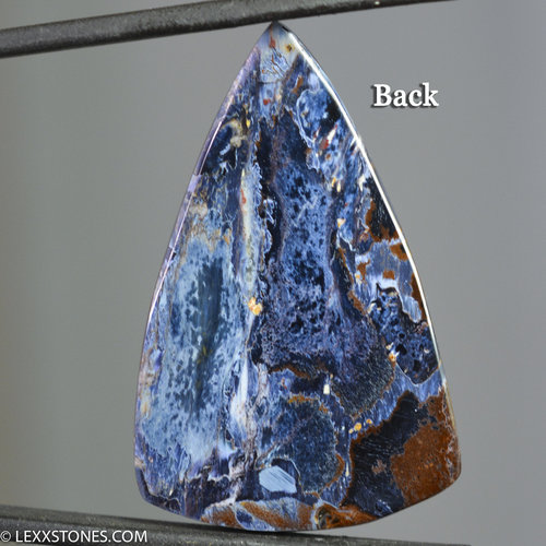 Flashy Rare Chatoyant Namibian Purple Blue Pietersite Gemstone Cabochon Hand Crafted By LEXX STONES 54 Carats