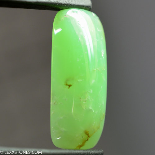 Peruvian Green Opal Cabochon Hand Crafted By Lexx Stones 27 Carats