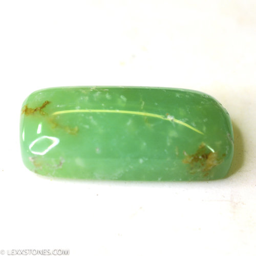 Peruvian Green Opal Cabochon Hand Crafted By Lexx Stones 27 Carats