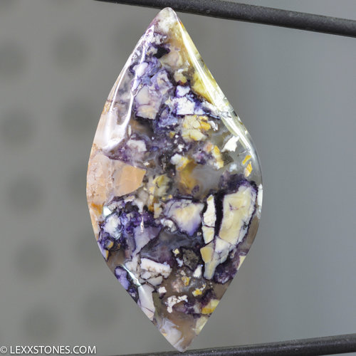 Rare Brecciated Dendritic Tiffany Stone Gemstone Cabochon Hand Crafted By LEXX STONES 55 Carats