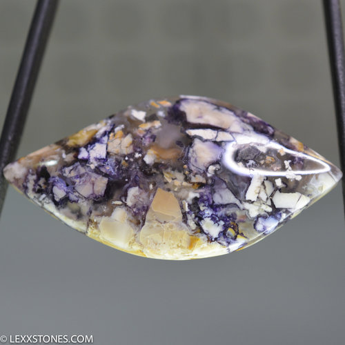 Rare Brecciated Dendritic Tiffany Stone Gemstone Cabochon Hand Crafted By LEXX STONES 55 Carats