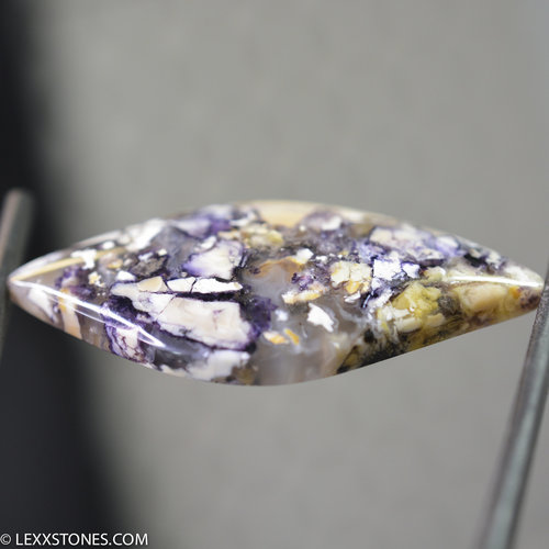 Rare Brecciated Dendritic Tiffany Stone Gemstone Cabochon Hand Crafted By LEXX STONES 55 Carats