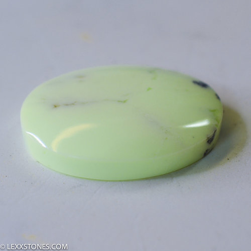 Turkish Chrysoprase Gemstone Cabochon Hand Crafted By LEXX STONES 21 carats