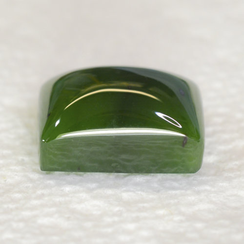High Grade Siberian Nephrite Jade  Gemstone Cabochon Hand Crafted by LEXX STONES 25 Carats