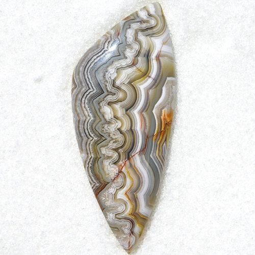 Natural Old Stock Laguna Lace Agate Gemstone Cabochon Hand Crafted By LEXX STONES 85 Carats