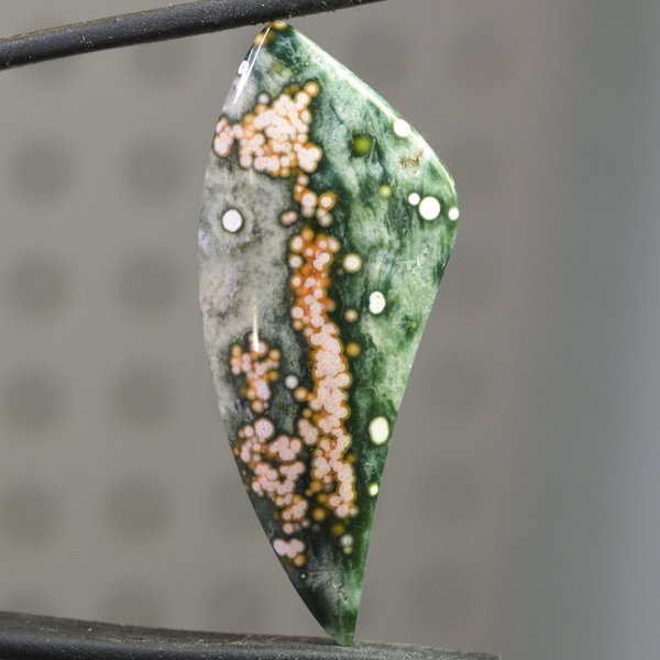 Vintage Ocean Jasper Gemstone Cabochon Hand Crafted By LEXX STONES 42 Carats