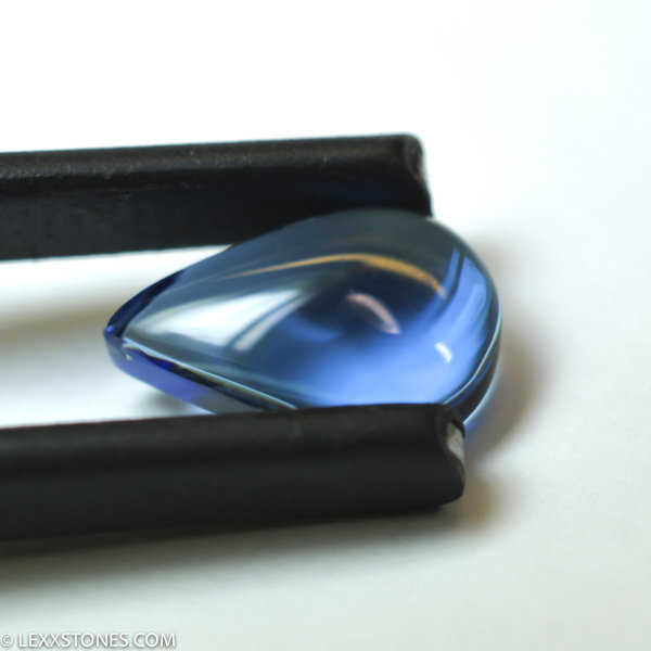Rare Gem Grade Sapphire Blue Imori Victoria Stone  Cabochon Hand Crafted By LEXX STONES