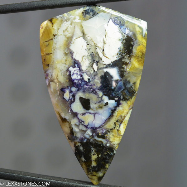 Rare Brecciated Dendritic Botryoidal Tiffany Stone Gemstone Cabochon Hand Crafted By LEXX STONES 56 Carats