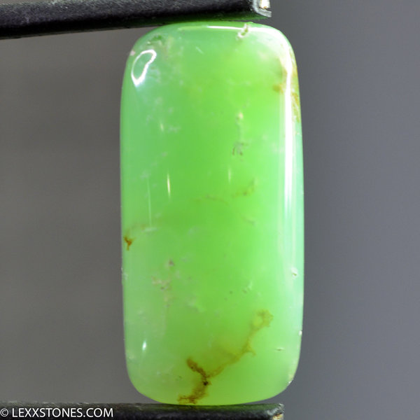 Peruvian Green Opal Cabochon Hand Crafted By Lexx Stones 27 Carats