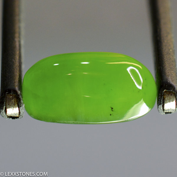 High Grade Siberian Nephrite Jade  Gemstone Cabochon Hand Crafted by LEXX STONES 7 Carats