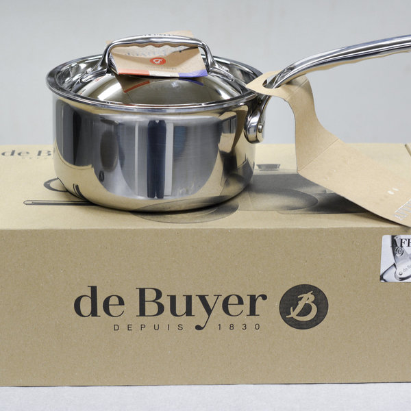 de Buyer Affinity ø16 INOX Induction 5 Ply 1.5L Saucepan NIB Lexx Stones
