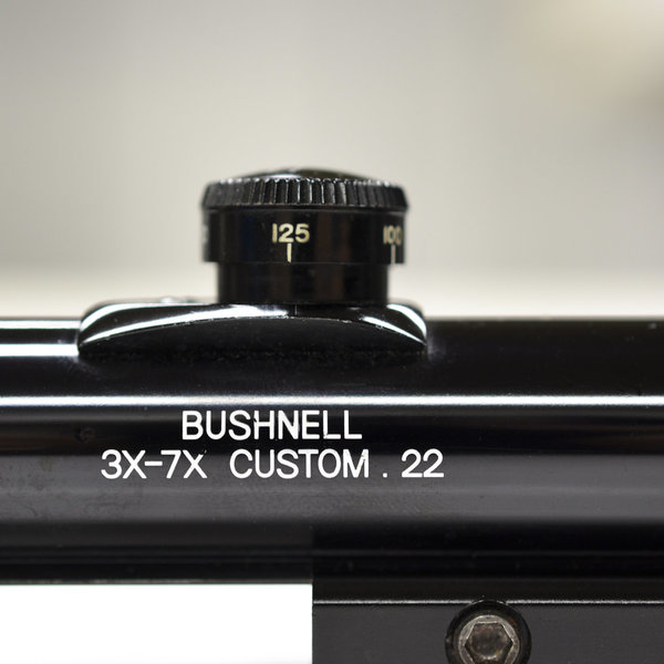 Bushnell 3x-7x Custom .22 18mm